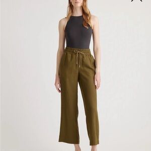 Quince 100% European Linen Wide Leg Pants